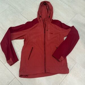 Red Outdoor Research Hooded Jacket